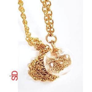 Handblown Glass Pendant Necklace